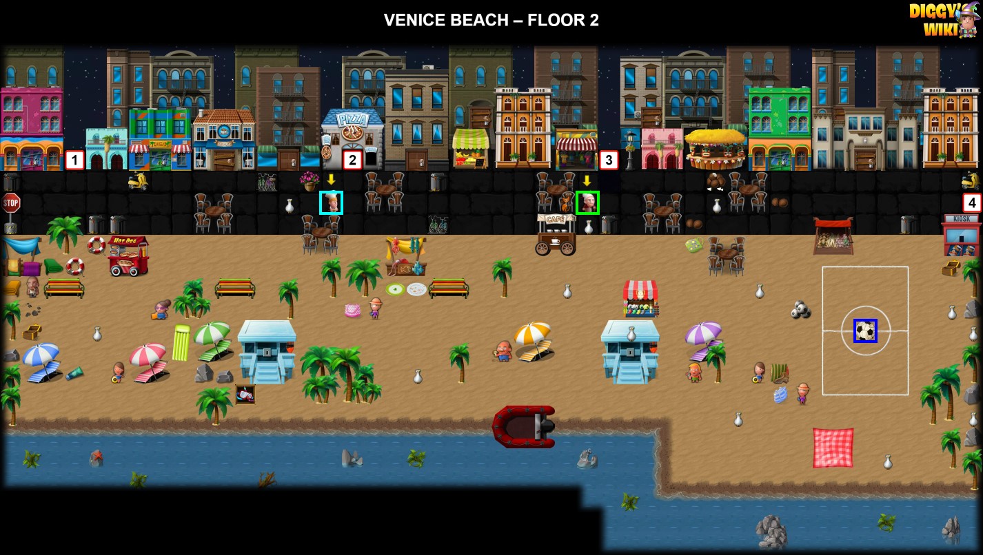 Venice Beach - Beachwatch Remastered - Diggy's Adventure | Diggy's Guide
